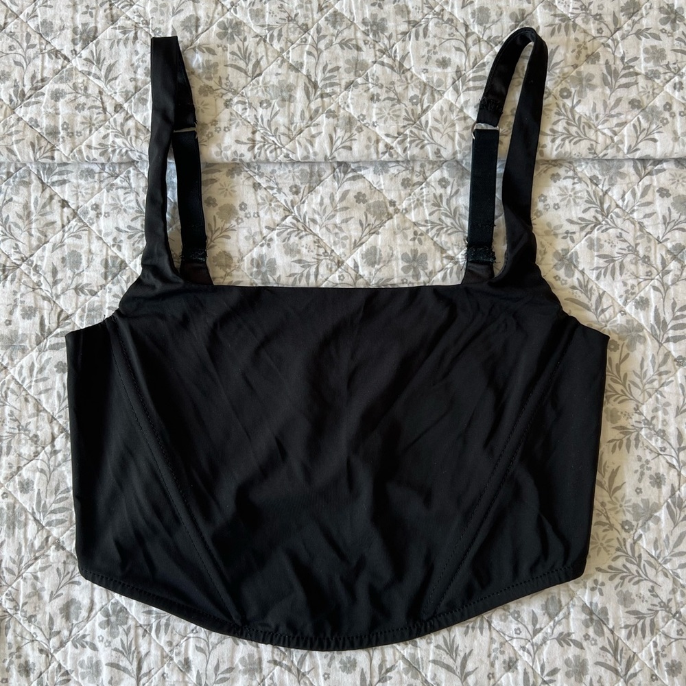Audrey 3+1 Corset Crop Top